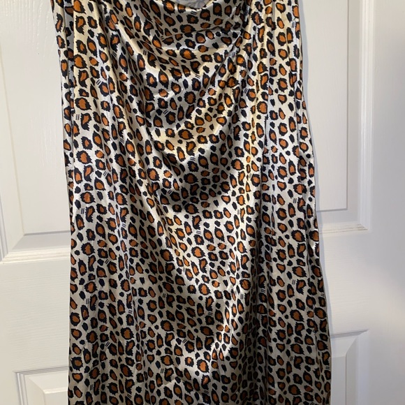 TUNNEL VISION Mel Leopard Midi Skirt SIZE 3XL - Picture 3 of 5